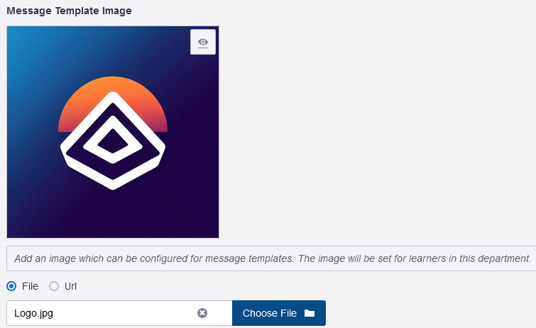 File Manager Visibility setting set to Public