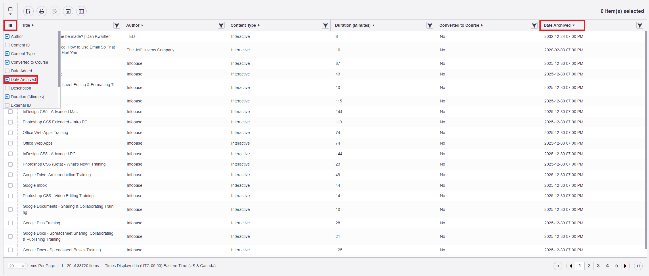 Content Report - Table View - Date Archived Highlighted.png