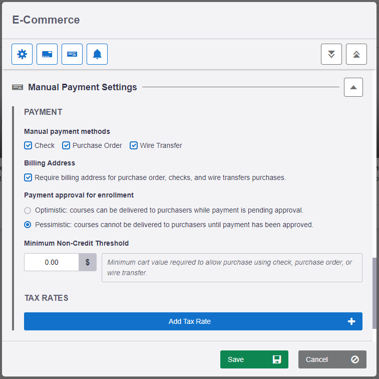 E-Commerce Settings - Manual Payment Settings.png