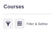 Filter button and Filter Suggestions at the top of a Report page