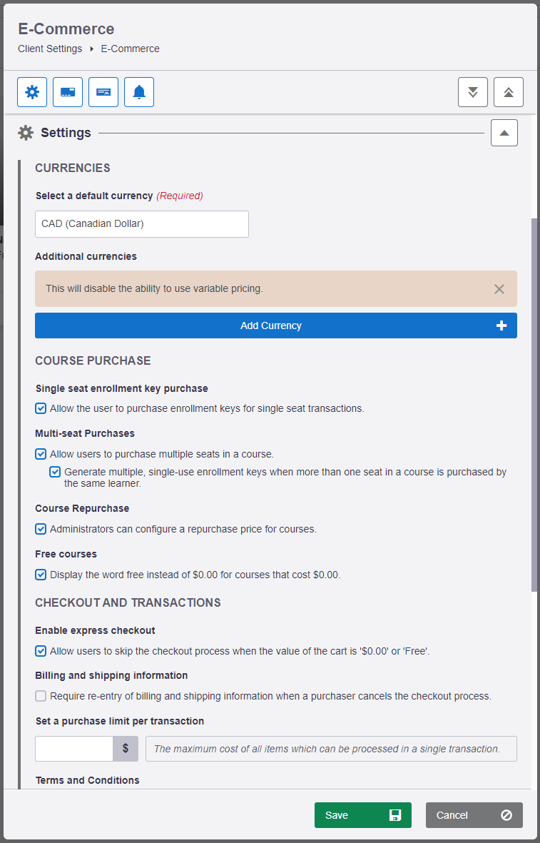 eCommerce Settings - Settings - Q4 2024.png