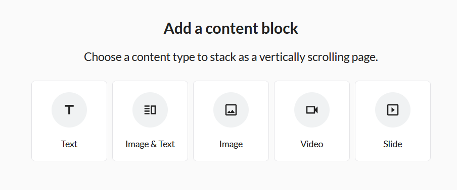 Block Pages in Absorb Create – Absorb Help Center
