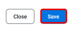 Save button for SSO configuration
