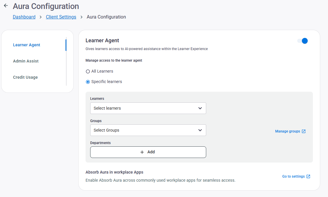 absorb-aura-learner-agent-configuration.png