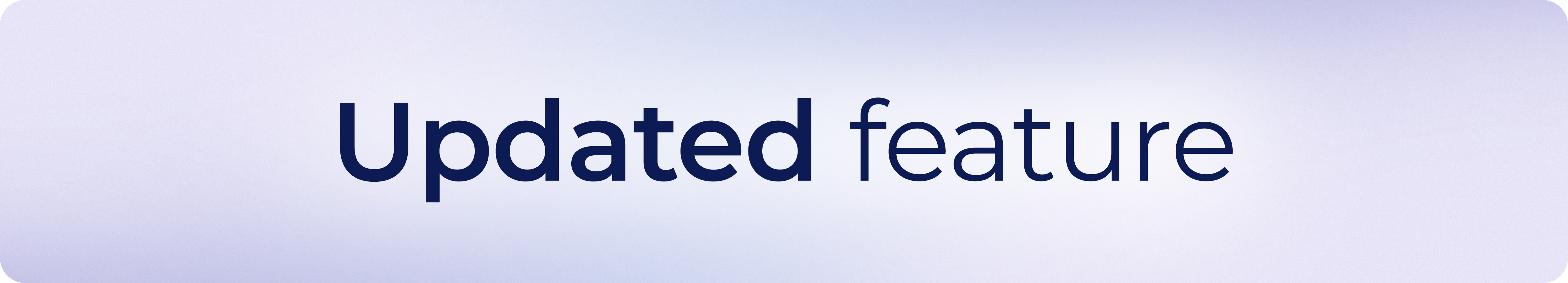 Updated Features